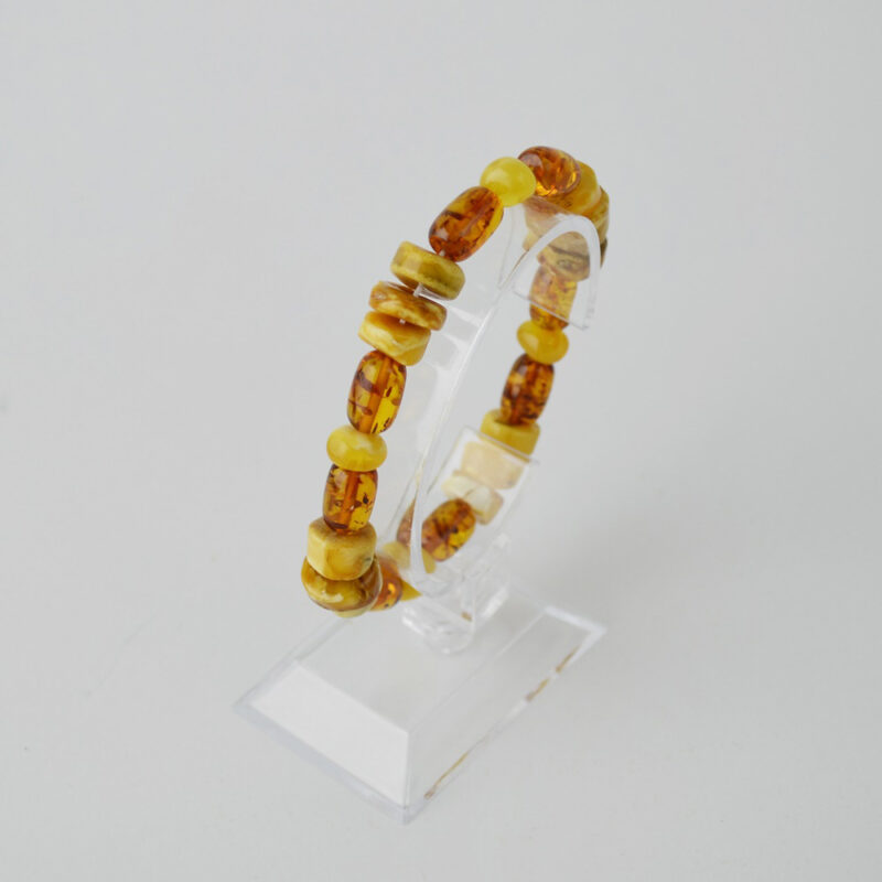 Mix light colors Amber bracelet - Image 5