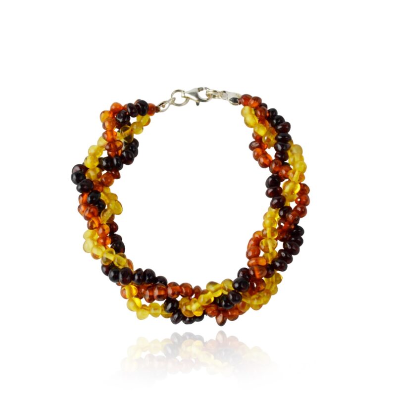 Baltic amber bracelet Small beads