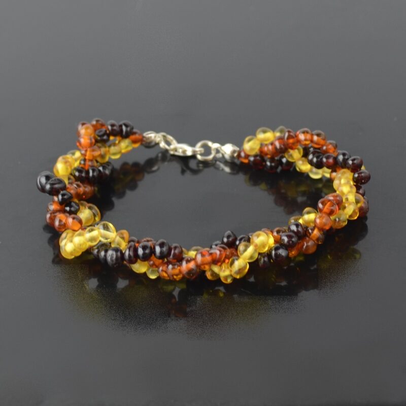 Baltic amber bracelet Small beads - Image 4