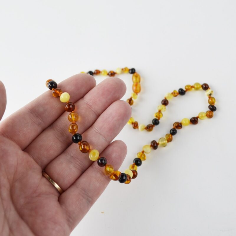 Amber Necklace Teething Multicolour - Image 2