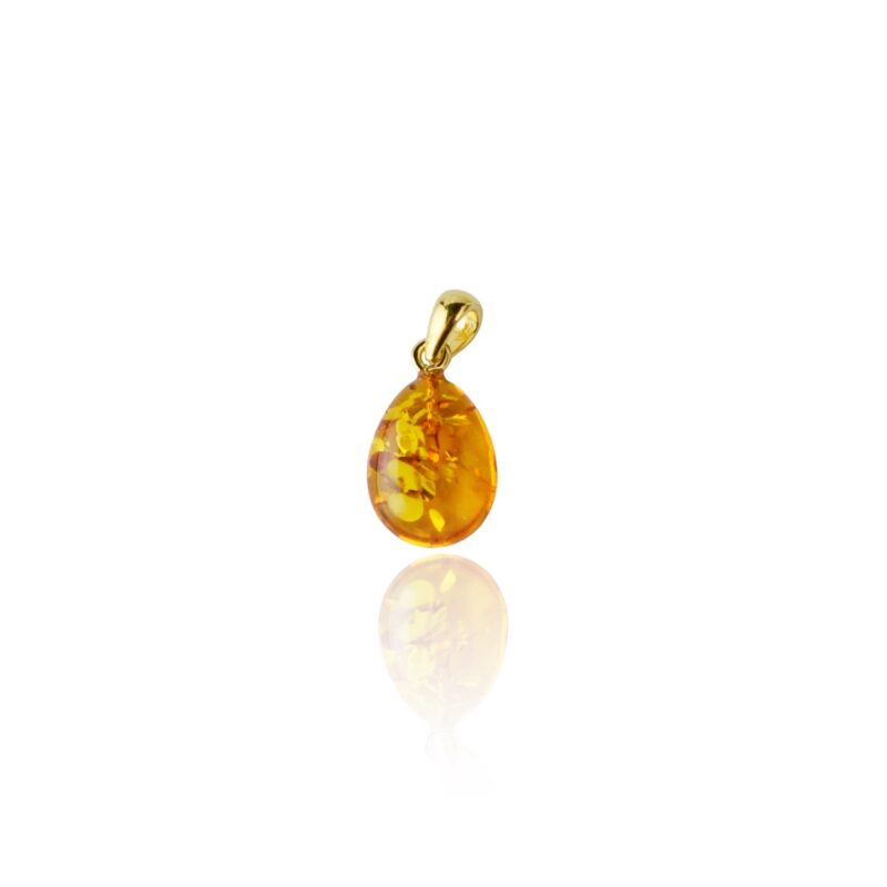 Baltic amber pendant drop beads