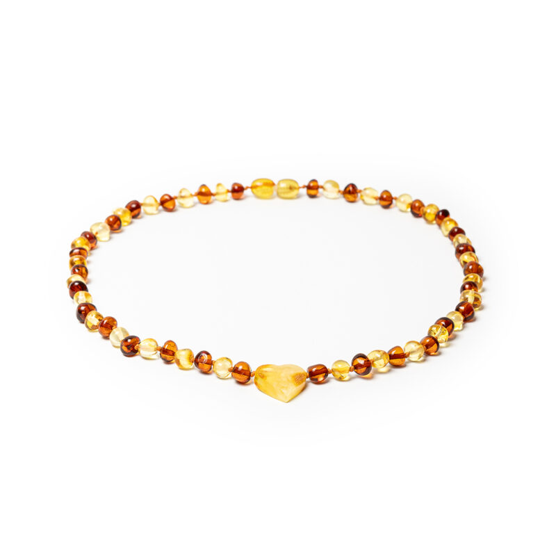 Decorative children's beads made of natural amber - Image 2