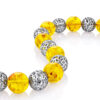 Openwork bracelet Aphrodite with molded lemon amber - Image 3