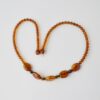 Natural polished cognac amber beads necklace - Image 5