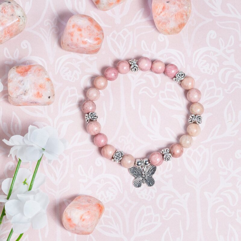 Rhodonite 'Devotion' Bracelet - Image 2