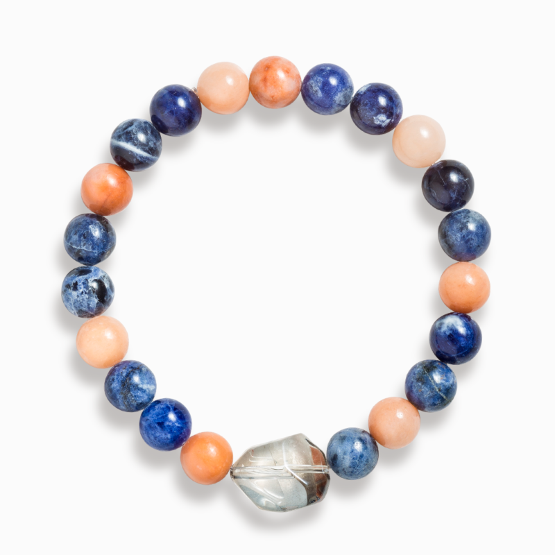 Sodalite & Sunstone 'Transformation' Bracelet