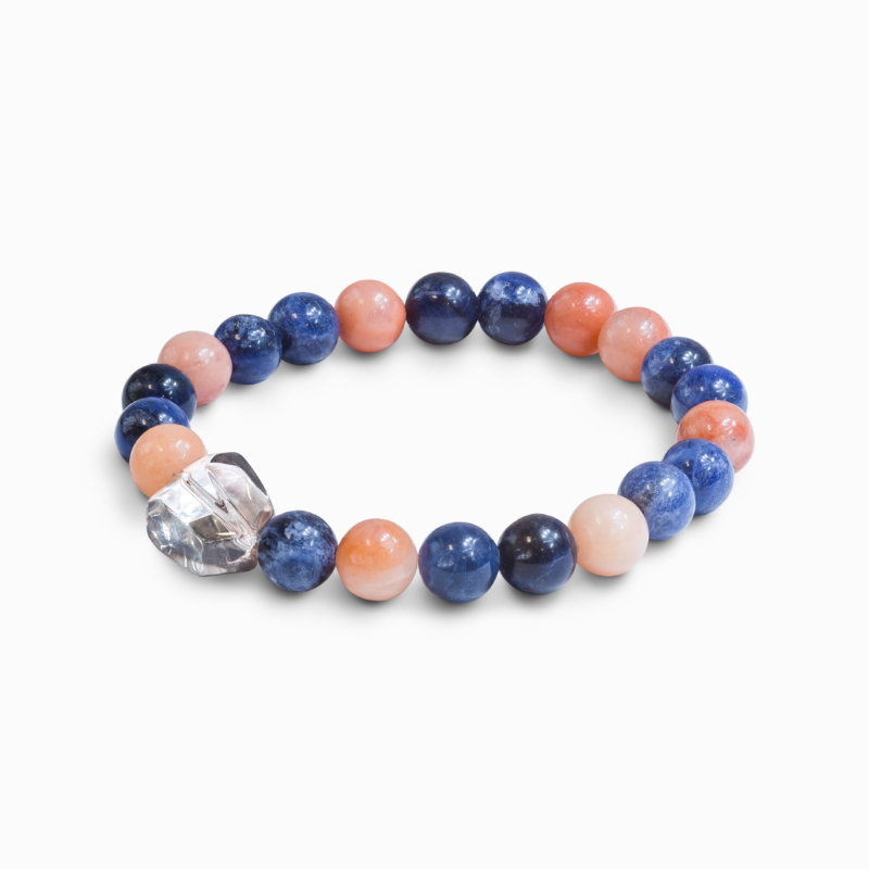 Sodalite & Sunstone 'Transformation' Bracelet - Image 4