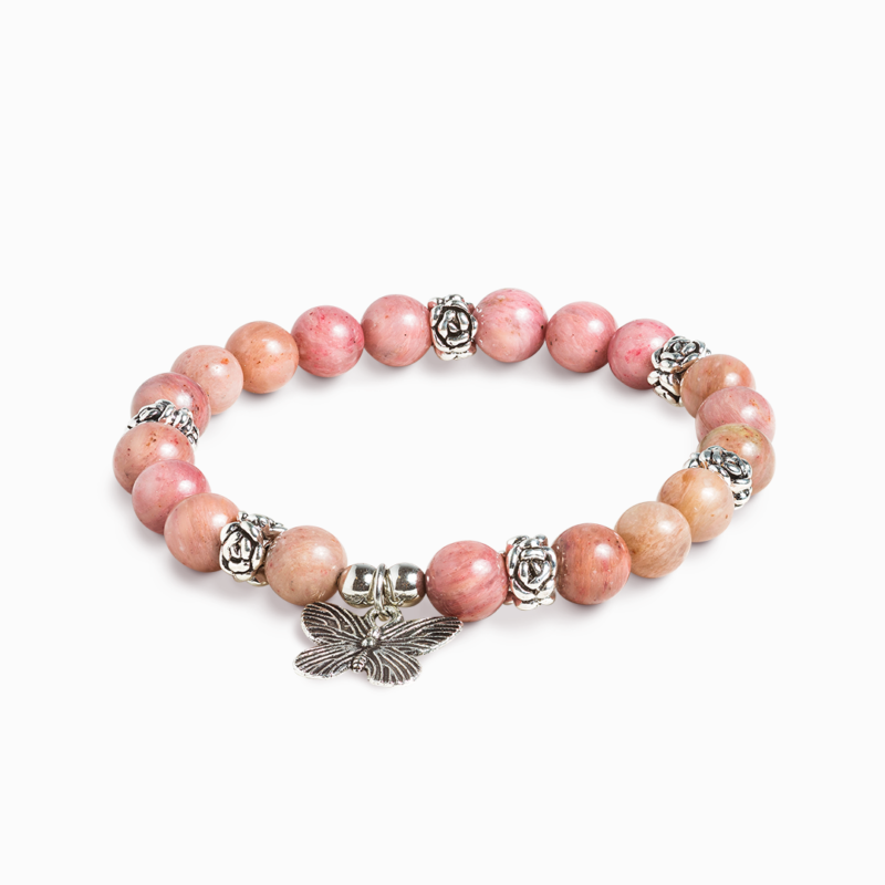 Rhodonite 'Devotion' Bracelet - Image 4