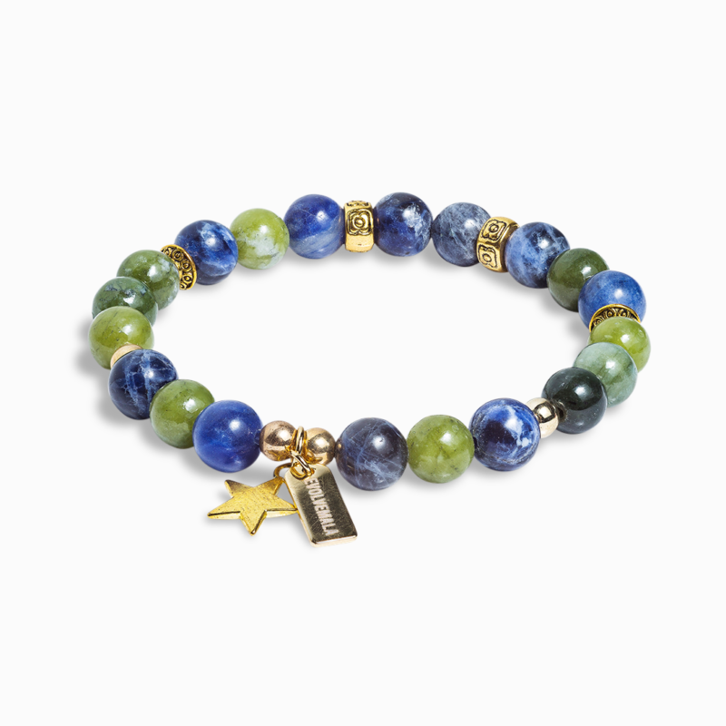 Jade & Sodalite 'Cosmos' Bracelet - Image 4