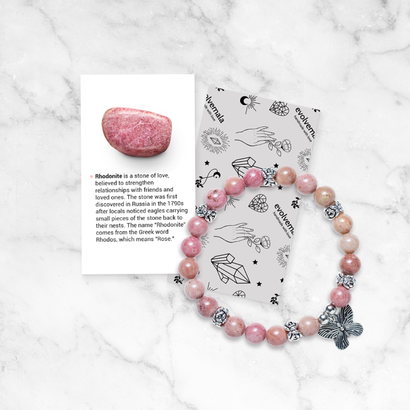 Rhodonite 'Devotion' Bracelet - Image 5