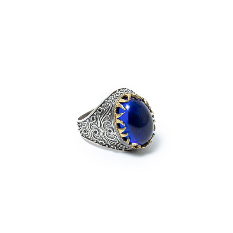 Indian Sapphire Stone Ring - Image 3