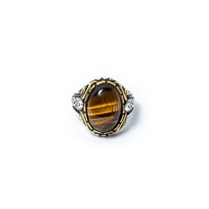 Tiger Eye Stone Ring from Burma Dubai