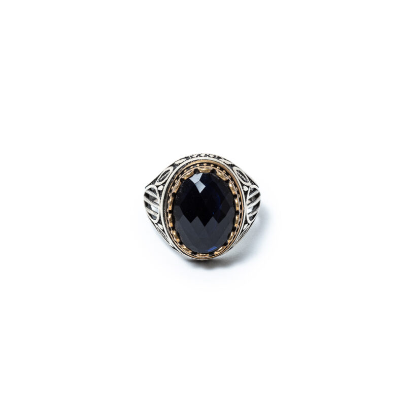 Onyx Stone Mens Ring