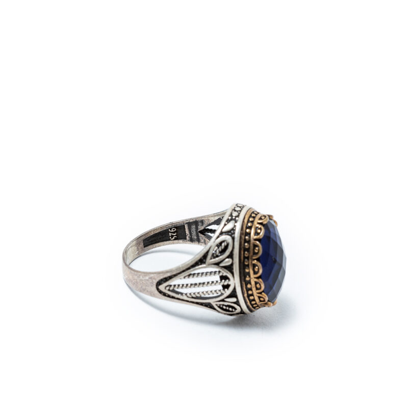 Onyx Stone Mens Ring - Image 2