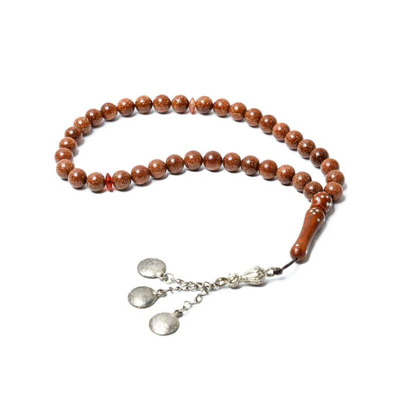 Stars Aqeeq ( garnet ) Rosary Dubai