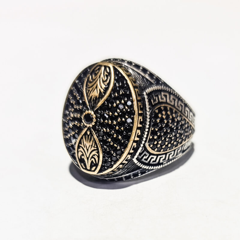 925 silver onyx stone ring in Dubai - Image 2